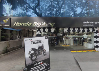 Honda BigWing showroom opened in Anna Nagar (Chennai)