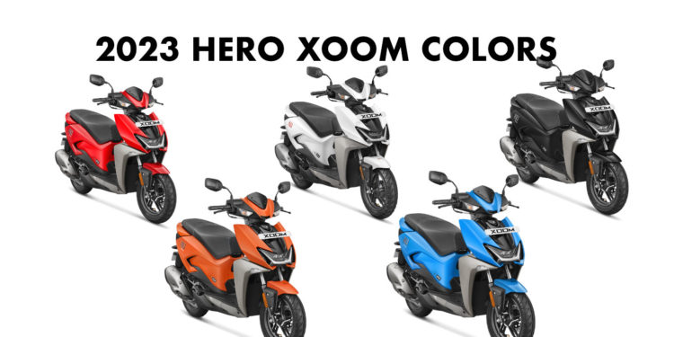 2023 Hero XOOM Colors - All Colors - New XOOM 110 from Hero