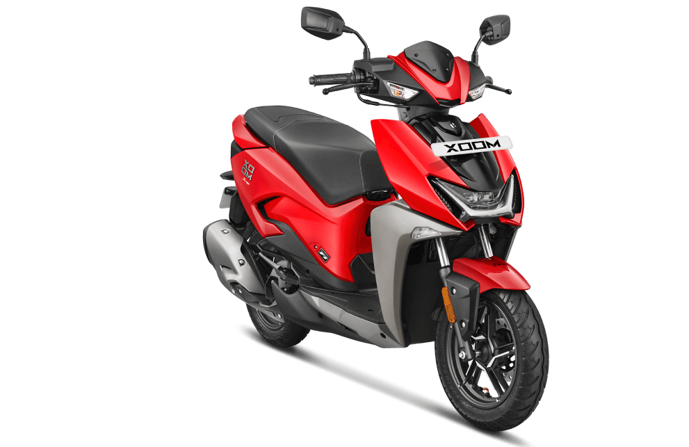 2023 Hero Xoom Red Color (Sports Red)