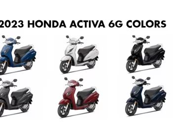 New Honda Activa 6G 2023 model colors - All Colors New Activa 6G Scooter