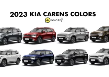 2023 Kia Carens Colors: Red, Blue, White, Silver, Black, Brown