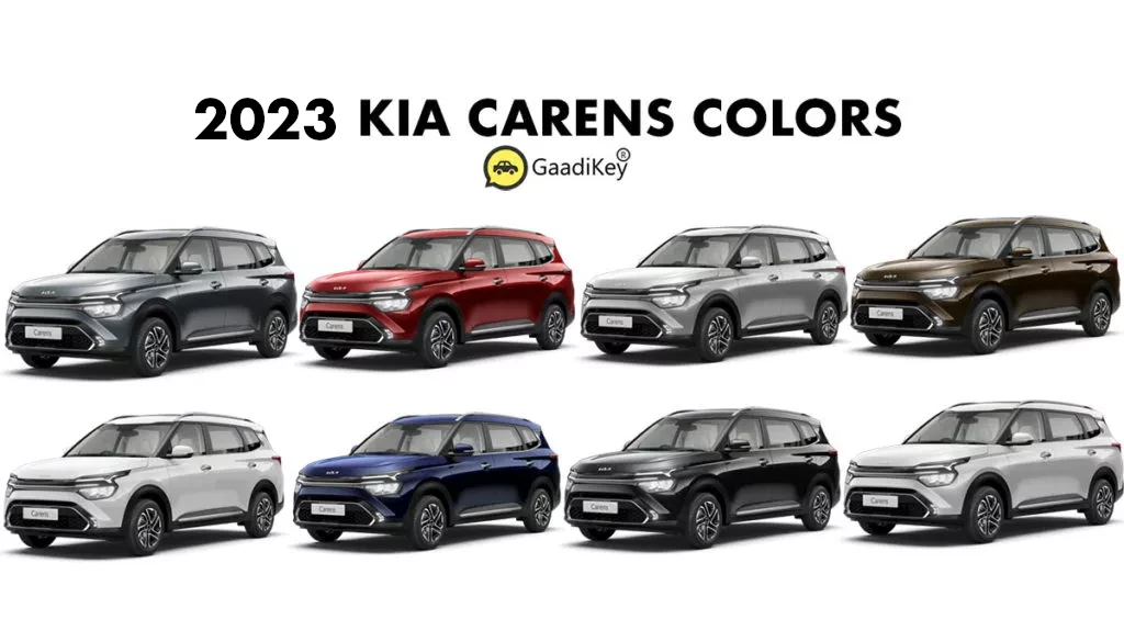 2023 Kia Carens Colors - All New Carens 2023 model color options - New 2023 Carens All Colors