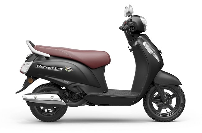 2023 Suzuki Access 125 Black Color SPECIAL EDITION Option (Metallic Matte Black)
