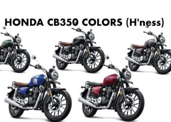 2023 Honda CB350 Colors - All New Honda Hness CB350 Colors