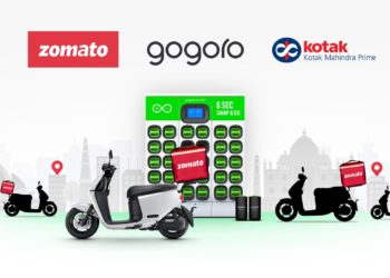 Gogoro battery announces strategic partnership with Zomato