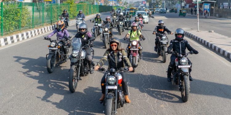 Jawaa Yezdi Motorcycles Womens Day 2023