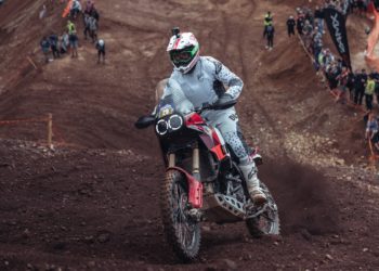 The Ducati DesertX conquers the Iron Road Prolog at the Erzbergrodeo