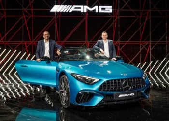 Mercedes-Benz AMG SL 55 4MATIC+ roadster launched at Rs 2.53 Cr