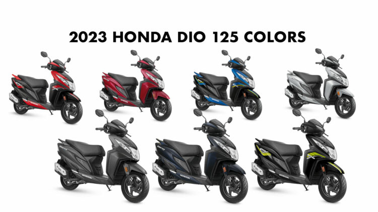 honda dio 125 new model 2023 black colour