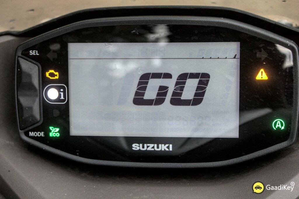 Suzuki Burgman Street Digital Console