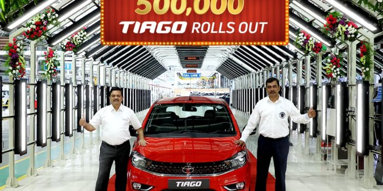 Tata Tiago Sales Milestone