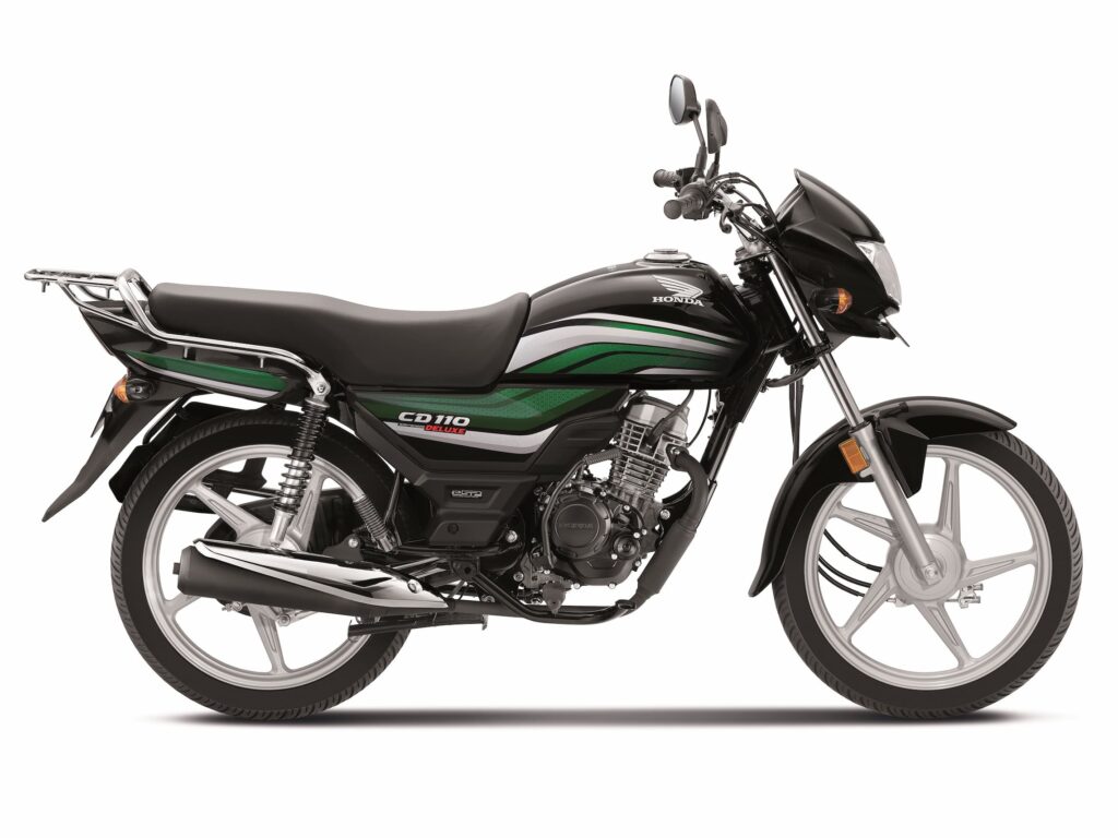 2023 Honda CD110 Green Color. 2023 Honda CD110 Dream Deluxe in Green color option