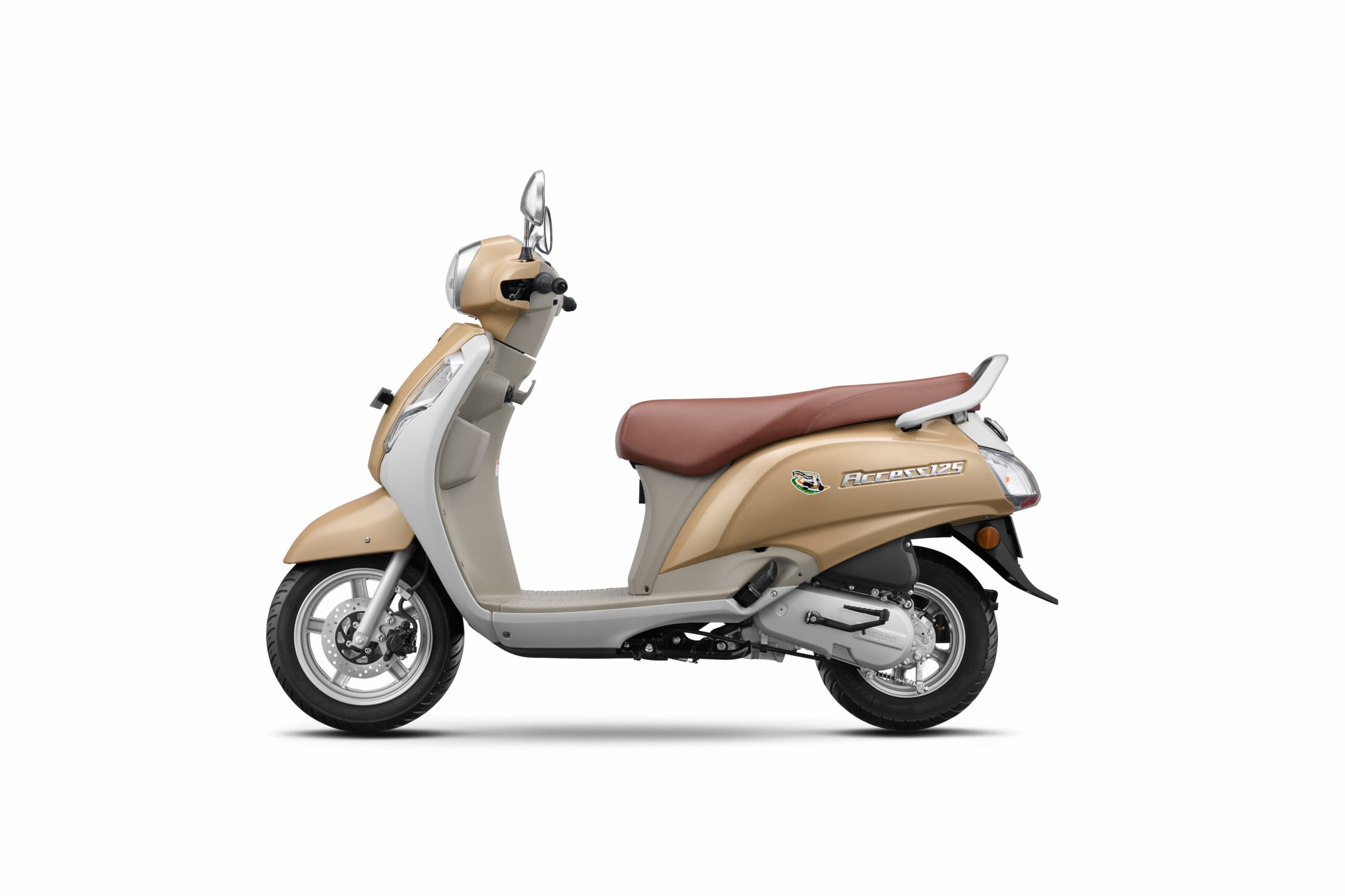 Suzuki Access 125 gets new color option Pearl Shining Beige GaadiKey