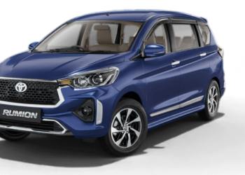 Toyota Rumion Colors: Blue, White, Brown, Grey, Silver