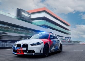 Grand appearance of BMW M Safety vehicles at MotoGP in India