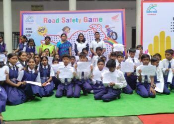 Honda 2 Wheelers Road Safety Awareness Campaign