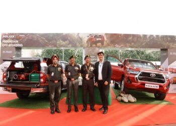 Toyota showcases Special-purpose Hilux at the Indo-Pacific Armies Chief’s Conference