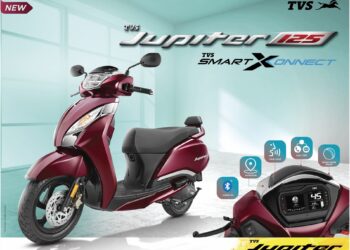 2023 TVS Jupiter 125 with SmartXonnect launched at Rs 96,855