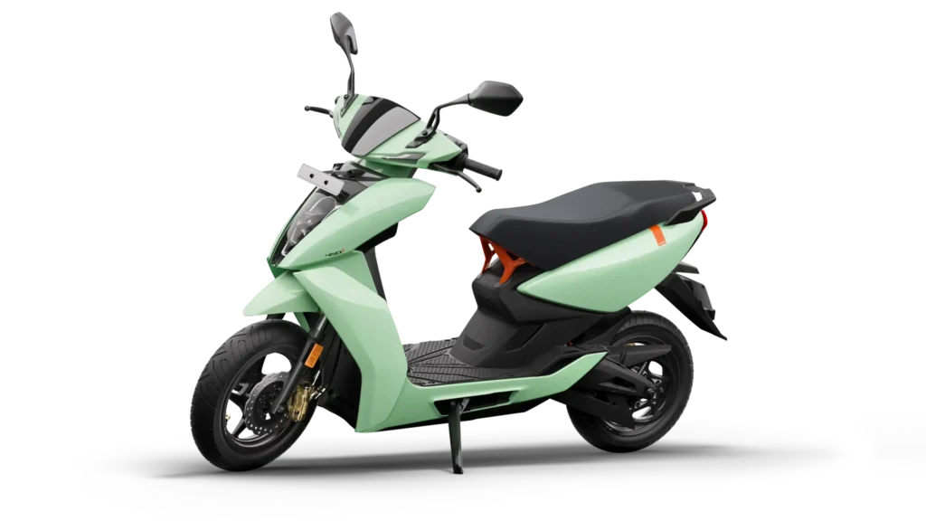2024 Ather 450S Green Color (Salt Green). Ather 450S Electric