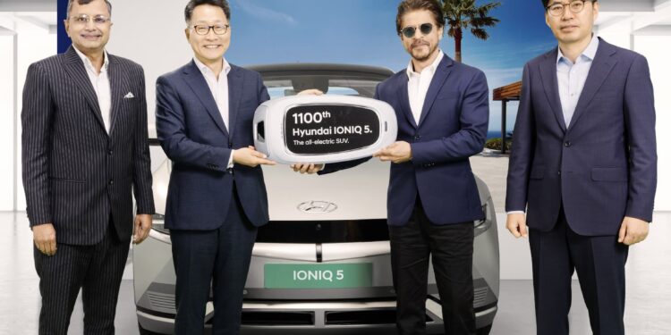 Hyundai India, Hyundai IONIQ 5 Shah Rukh Khan