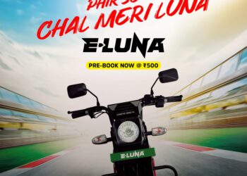 Kinetic E-Luna Launch