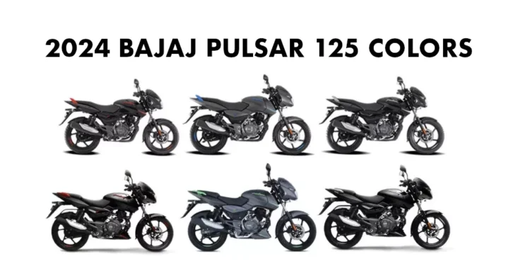 2024 Bajaj Pulsar 125 Colors All Photos New 2024 Pulsar 125 Colors