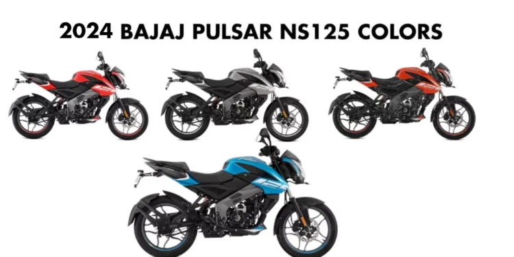 2024 Bajaj Pular NS125 Colors All Colors New 2024 Pulsar NS125 Motorcycle - New Pulsar NS125 Photos and Colors