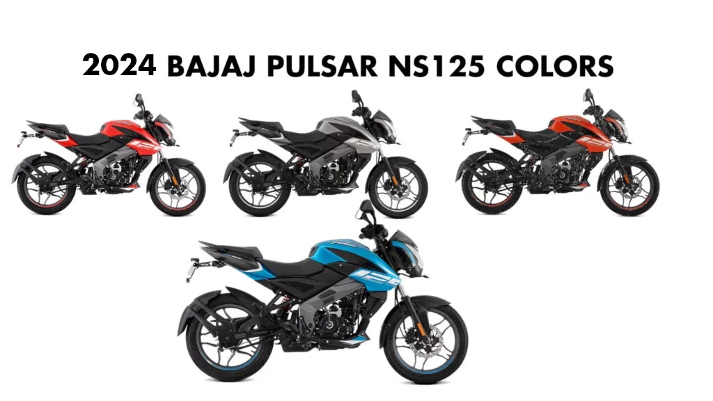 2024 Bajaj Pulsar NS 125 Colors - New Bajaj Pulsar NS125 2024 Model Colors - All Colors New 2024 Pulsar NS125 