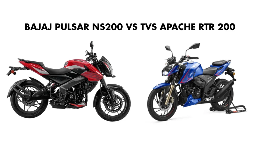 Bajaj Pulsar NS200 vs TVS Apache RTR 200 Specifications