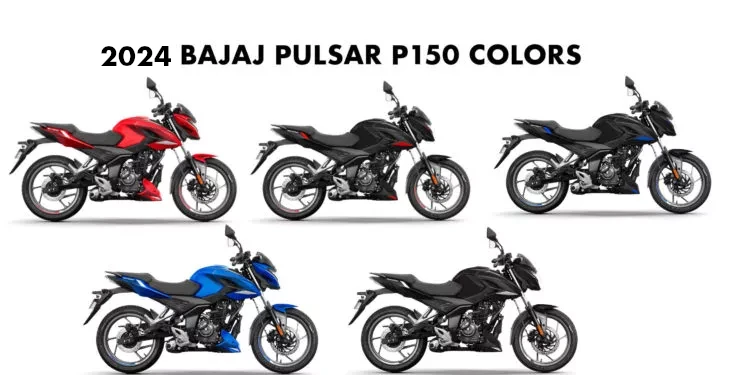 2024 Bajaj Pulsar P150 Colors - New 2024 Pulsar P150 Colors