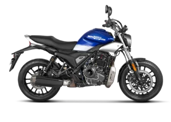 2024 Hero Mavrick 440 Colors: Red, Blue, White, Black