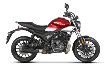 2024 Hero Mavrick 440 Colors: Red, Blue, White, Black