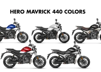 2024 Hero Mavrick 440 Motorcycles - New 440cc Hero Mavrick Colors