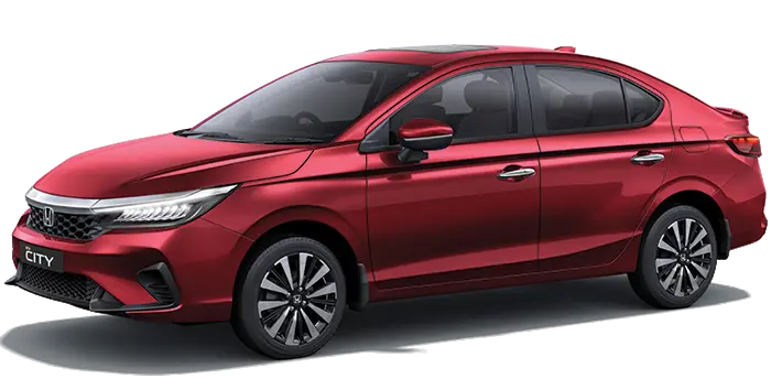 2024 Honda City Red Color (Radiant Red Metallic)