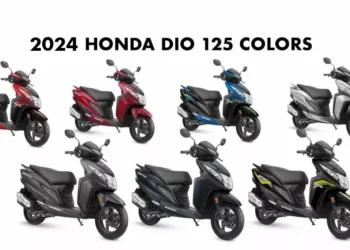 2024 Honda Dio 125 Colors - New 2024 Dio 125 Color options - Dio 125cc