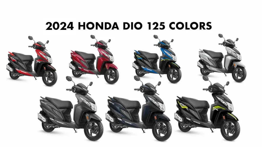 2024 Honda Dio 125 Colors - All Dio 125 Color Options 2024 model