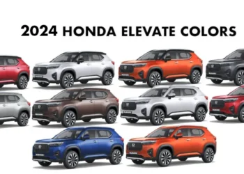 All New 2024 Honda Elevate Color options - Elevate All Color options 2024 model
