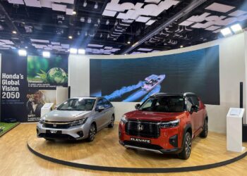 2024 Honda Elevate SUV Display at Bharat Mobility Global Expo 2024