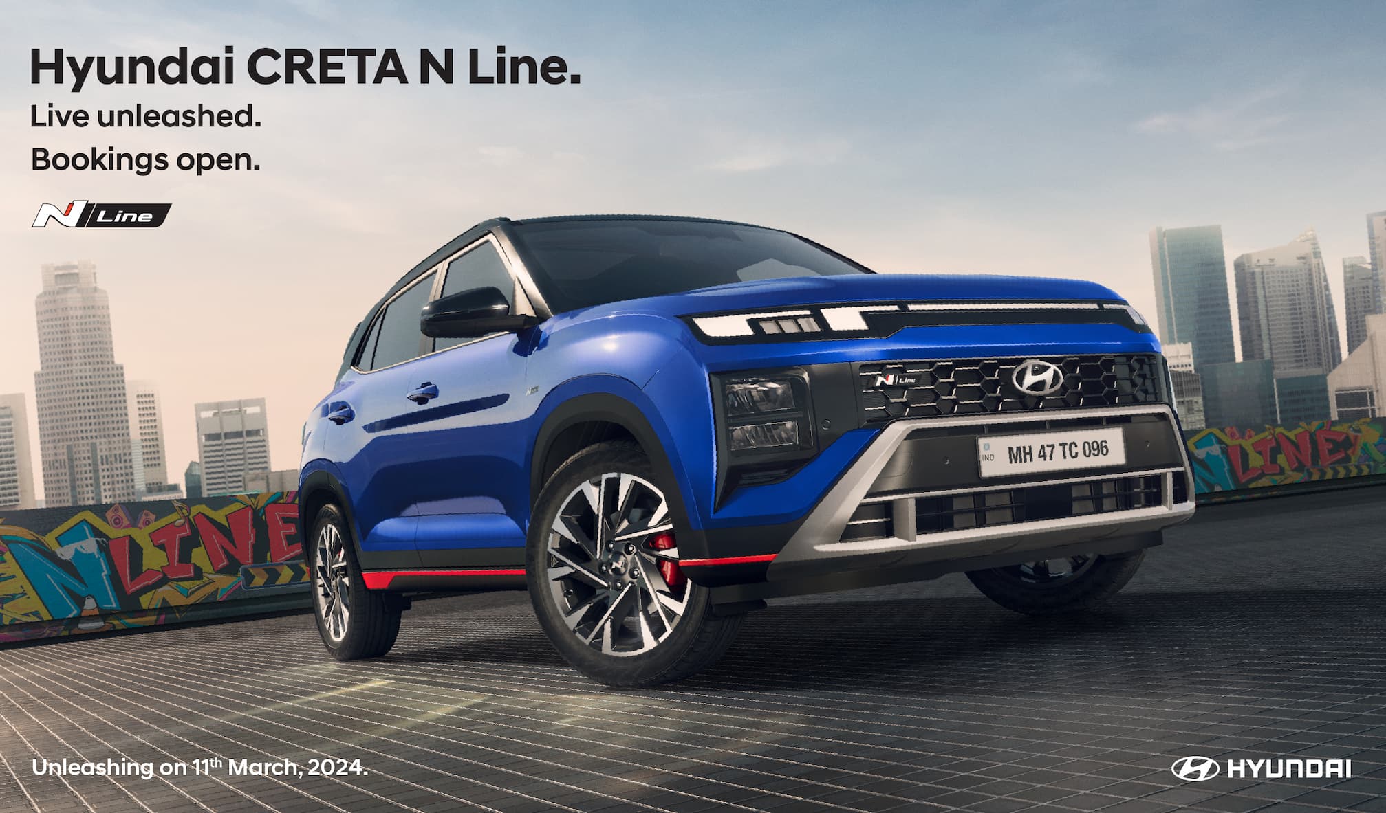 2024 Hyundai CRETA N Line Bookings Open GaadiKey