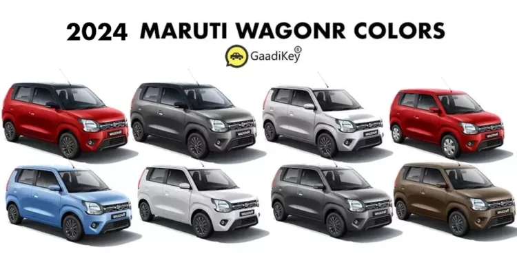 2024 Maruti WagonR Colors - All 2024 WagonR Color options - New 2024 Maruti WagonR Photos All Color options