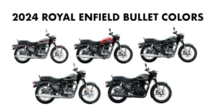 2024 Royal Enfield Bullet 350 Colors All Colors New Bullet 350