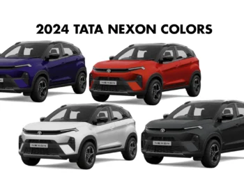 All Tata Nexon 2024 Model Colors - New 2024 Nexon Color options