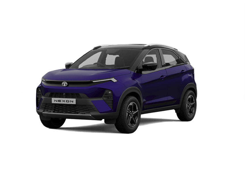 2024 Tata Nexon Purple Color Option - New 2024 Nexon Fearless Purple Color variant