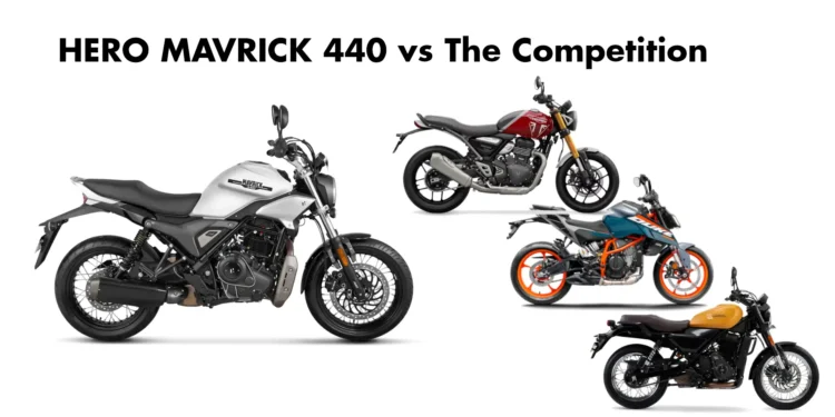 Hero Mavrick 440 vs Triumph Speed 400X vs TVS Apache RTR 310 vs Harley-Davidson X440