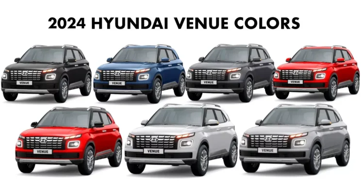 2024 Hyundai Venue Colors - All New 2024 Venue Colors