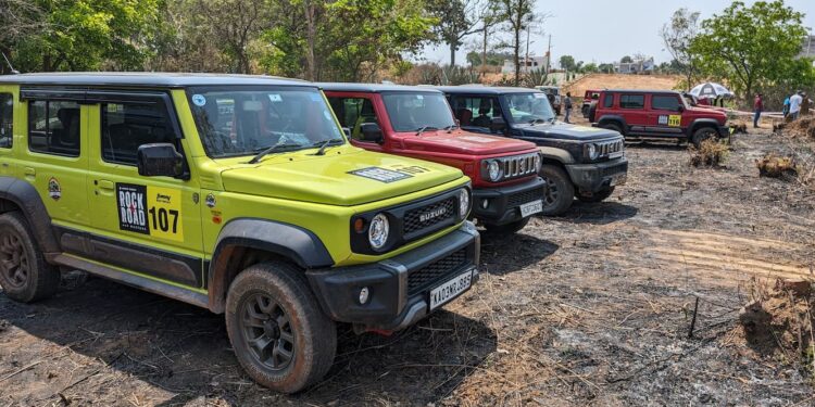 Maruti Jimny Off-road Event in Bengaluru -