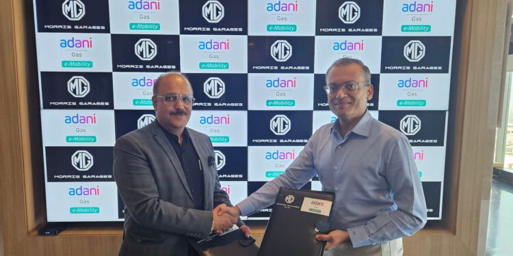 MG Motor India Adani Total Energies