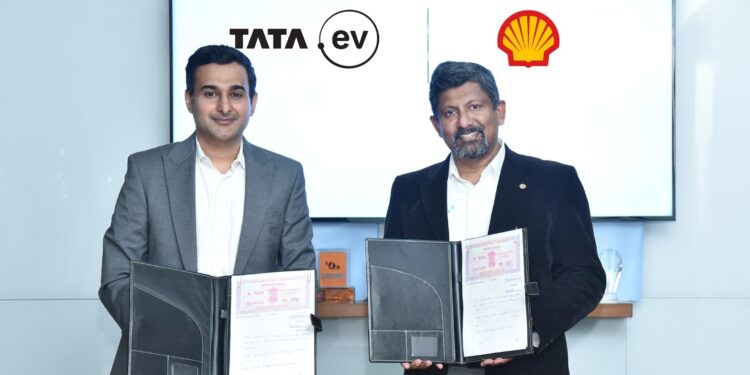 Shell Tata EV Public charging stations