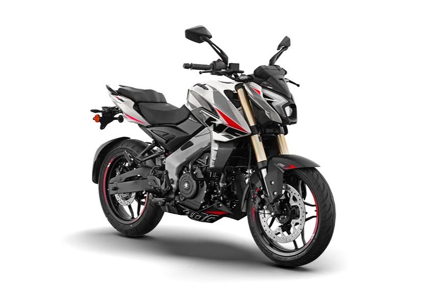 2024 Bajaj Pulsar NS400 Z White Color (Pearl Metallic White) - 2024 Pulsar 400 in White Collor