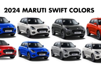 2024 Maruti Swift Colors - All New 2024 Swift Colors
